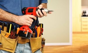 Handyman with tools