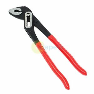 Adjustable slip-joint  wrench pliers for plumber that can be used to fix a leak 